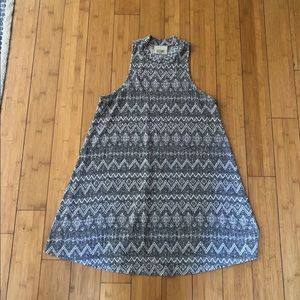 Lucy Love Black and White Patterned Dress